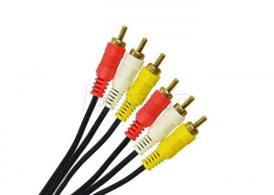 China Round Special Cables RCA Video Cable 2 RCA 3 RCA Cable 2R / 3R For CCTV Cameras on sale