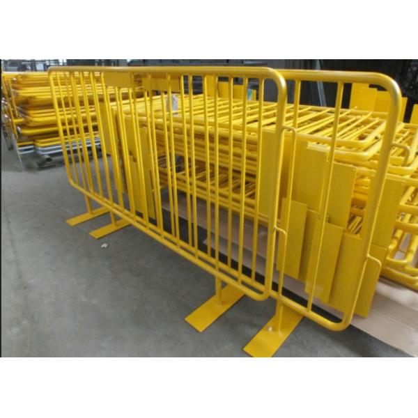 Crazy Crowd Control Barriers / Temporary Fence Panel Corrosion Resistence