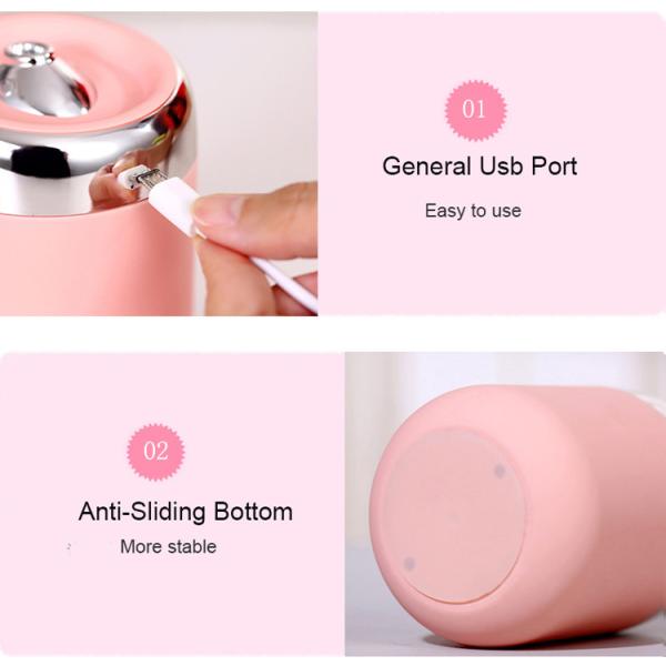 Mini Car USB Aroma Diffuser With Magic Projection Lamp