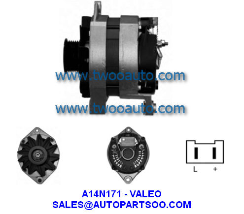 436251 A14N156 NA409 - VALEO Alternator 12V 90A Alternadores