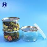 Buy cheap Small PET Empty Clear Plastic Cans Easy Open End 90ml 40mm Height product