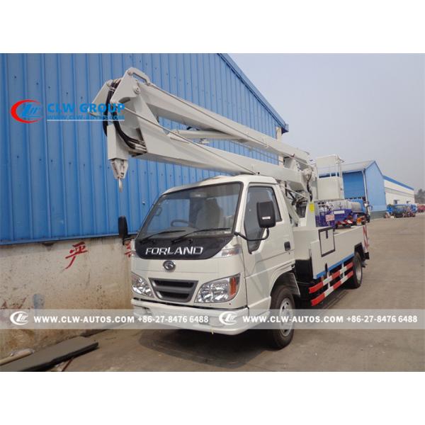 China Full Computer Control Forland 4X2 Aerial Platform Truck on sale