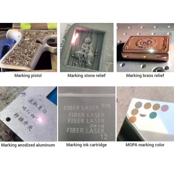 Mini Portable Laser Marker 20w 30w 50w Jewelry Fiber Laser Cutting Engraving Machine for Plastic Metal Gold Laser Marking