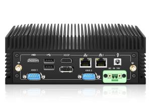 2 x COM232/485 i3/i5/i7 12th/13th gen 2x 2.5Gbe LAN Fanless  IPC BOX PC 16GB DDR5 512GB SSD