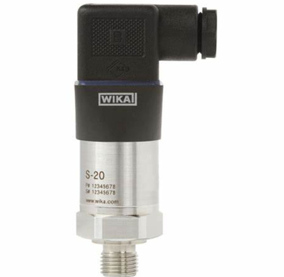 WIKA S-20 Precision Pressure Transmitter 24V DC 4-20mA Output