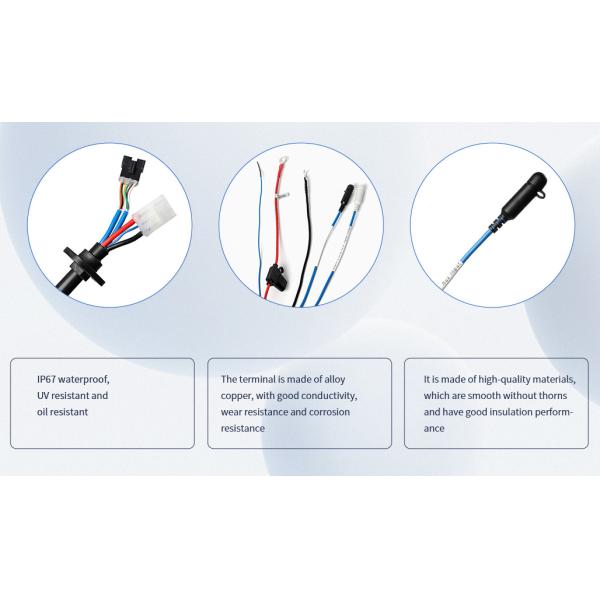 Customizable Waterproof Low Voltage Electric Wire Harness Cable Assembly for Rail Transit
