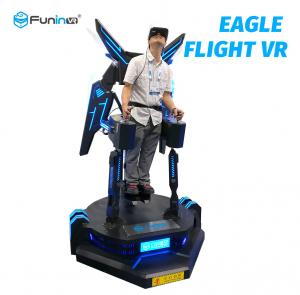 Buy cheap Interactive Game 9D VR Cinema Eagle Combat Flight Simulator With Shooting Guns product