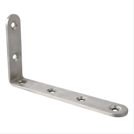 Wall Angle Fixed L Shaped Metal Bracket 304SS Connector Hardware