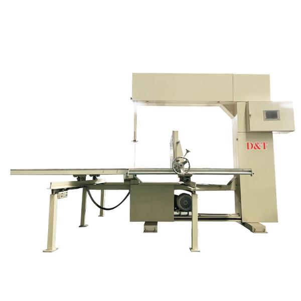 Quality Manual Vertical PU Foam Cutting Machine With Fast Speed 1.74kw for sale