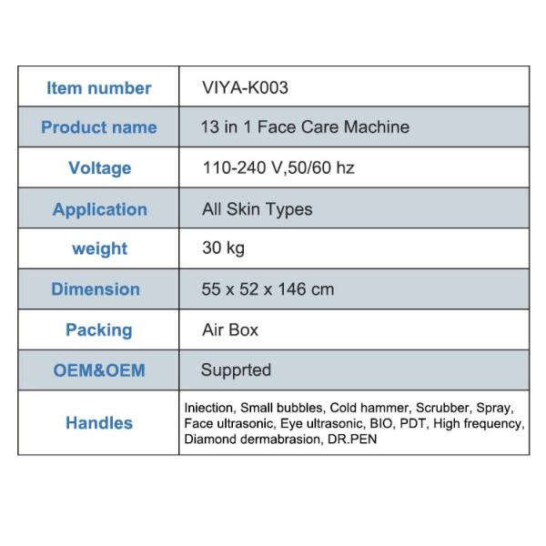 Vertical Multifunction Oxygen Jet - Hydra Beauty Machine for beautiful Nose