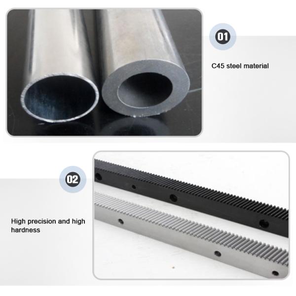 Precision Casting High Precision Steel Metal Gear Rack and Pinion