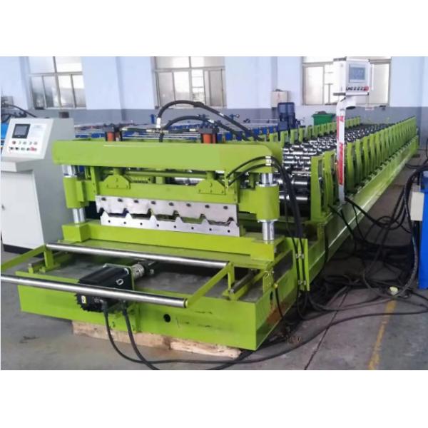 Trapezoid Steel Roof PPGL Wall Panel Roll Forming Machine 3phases