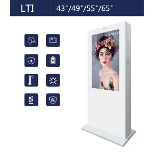 China IP65 LCD Digital Signage 55 Lcd Kiosk Displays Standing Kiosk on sale