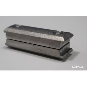 Buy cheap 28 Series Aluminium Pipe Connectors Fittings Silver High Durability product