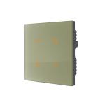 Tuya APP Zigbee Smart Switch Touch Screen Glass Plastic Material