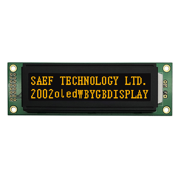 VATN Alphanumeric Character LCD Display 20x2 MPU 6800 Serial Interface