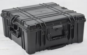 Plastic Hard Instruments Case With Handles And Wheels