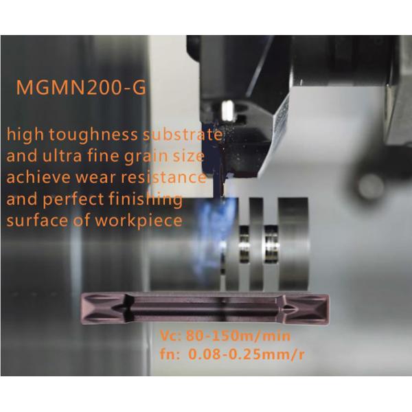 Carbide Tips Hard Metal Tungsten Carbide Cutting Tools CNC Parting Off Inserts MGMN200- G