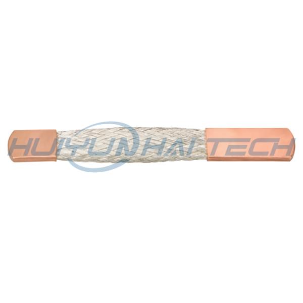 Flame Retardant Insulation Tinned Copper Braided Sleeving For Electrical / Industrial Fields