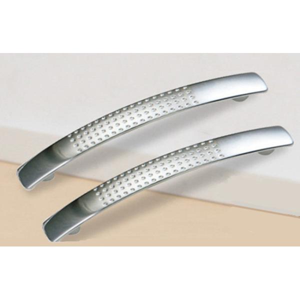 Acrylonitrile Drawer Handles Silver Arched Cheapest Plastic Handles ABS Polyresin Furniture Handles