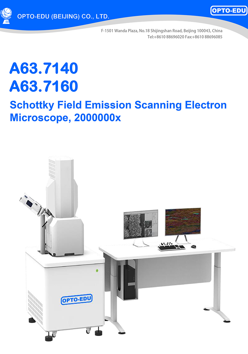 Opto Edu A63.7140A63.7160 2000000x Schottky Field Emission Scanning Electron Microscope