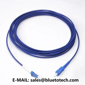 Buy cheap Armored Fiber Optic Patch Cord LC To SC 3mm 2mm Single Mode Simplex Fiber Optic Armroed Patch Cable product