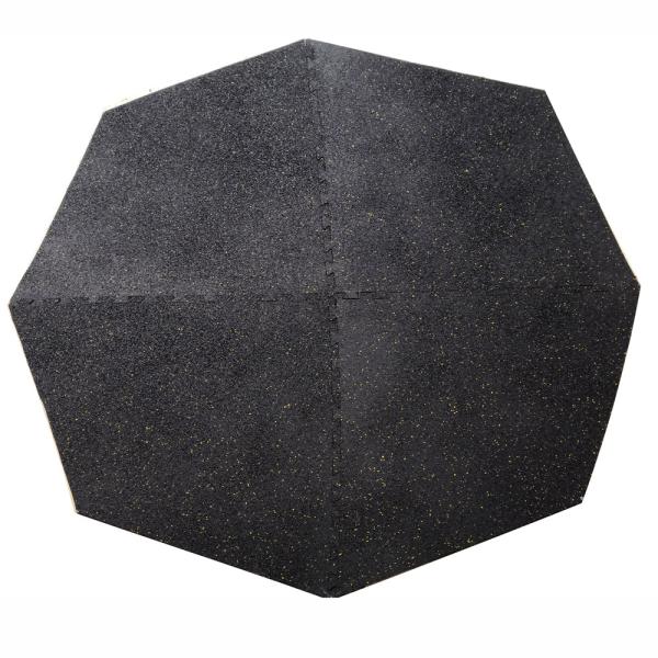 Black Rubber Grounding Mat Anti Slip Anti Static Custom Size Rubber Mats