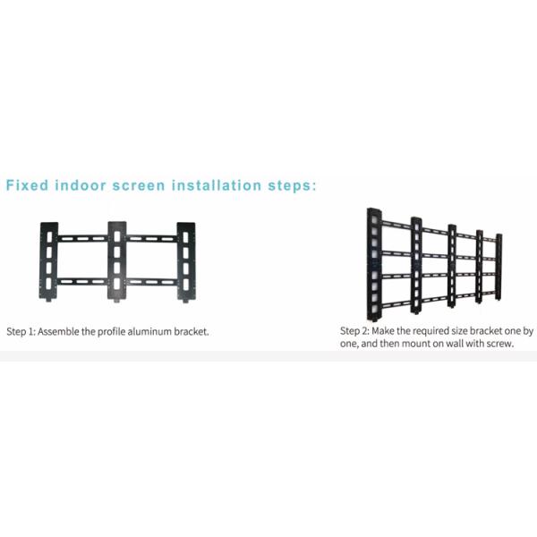 Front Maintenance Indoor Fixed LED Display Easy To Install And Maintain