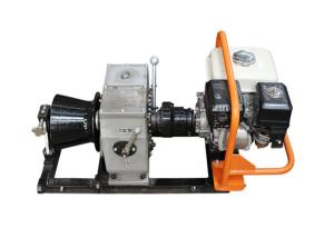Buy cheap 3 Ton Diesel Engine Single Drum Capstan Cable Pulling Winch product