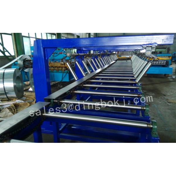 Roof Panel Making Auto Stacking Machine , 2 Tons Electric Pallet Stacker