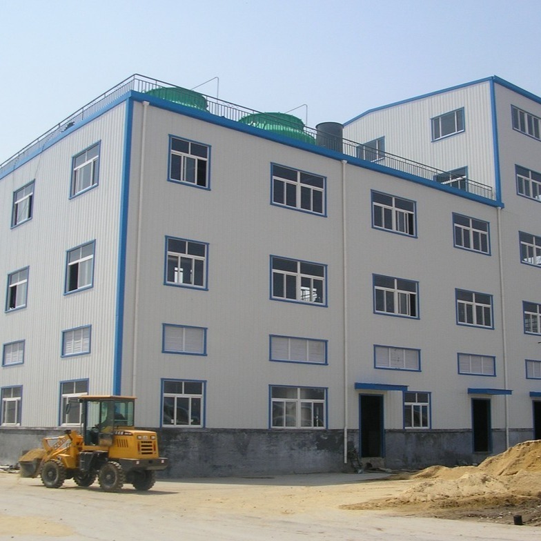 Customizable Span Prefab Steel Structure Metallic Frame Warehouse with Hot Dip Galvanizing and Light Weight Design