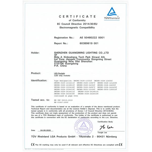 Waterproof SMD 5050 LED Strip Light RGB Dimming For KTV Induction Wine Cabinet