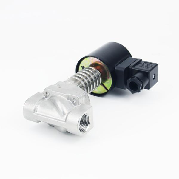 Direct Acting Steam Solenoid Valve Stainless Steel High Temperature Solenoid
