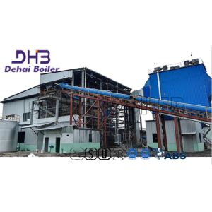 Energy Saving CFB Boiler , Coal Fired Boiler Residue Synthetically Used