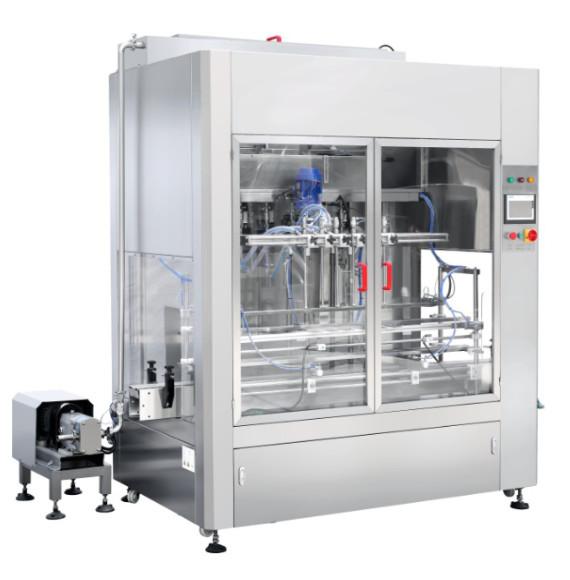 Quality Aotomatic 6 nozzle filling machine for sale