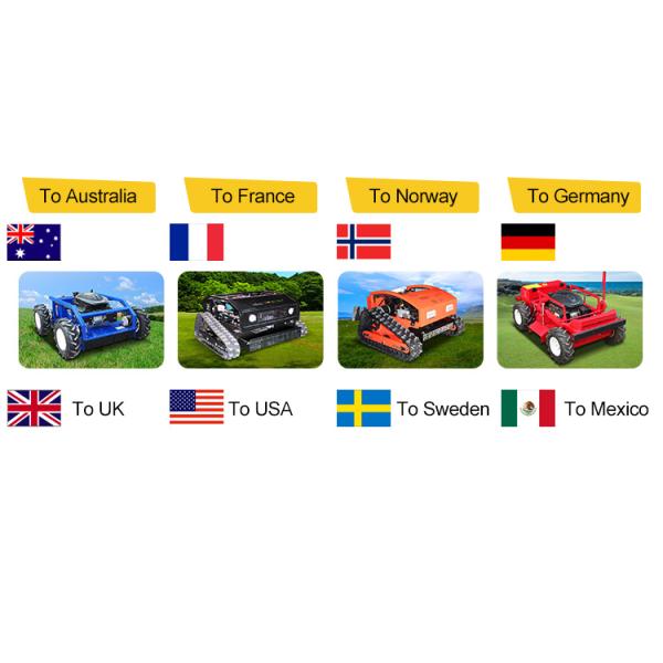 High Quality Robotic Smart Lawn Mower with GPS Navigation Automatic Wireless Grass Trimmer Rc Lawn Mower