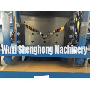 4m Length Roof Flashing Gutter Making Machine With Gearing Rigging