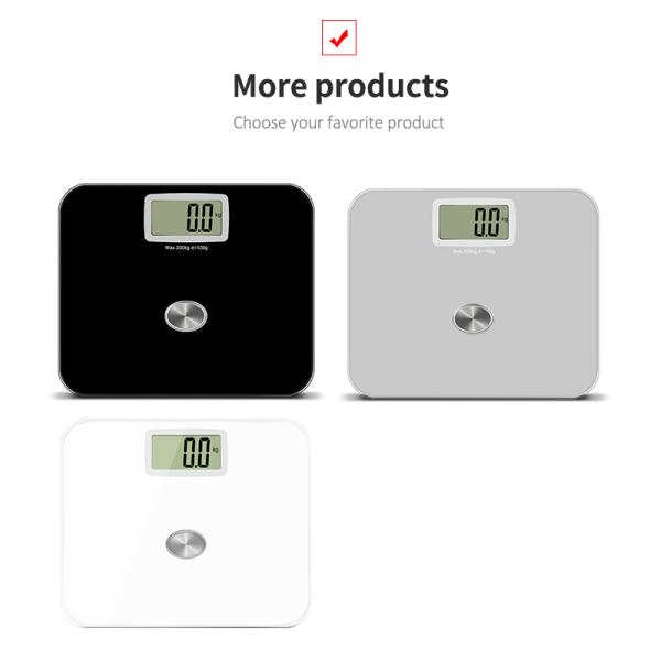 Battery - Free 250KG Electronic Bathroom Scale