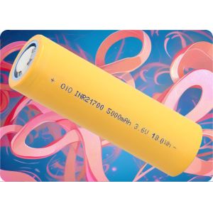 Buy cheap 21700 3.6V 5000mAh 40A Li-Ion Battery 500 Cycles product