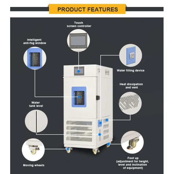 Environmental Simulation Chamber ±0.5°C Temperature Accuracy Low Temperature Test Chamber