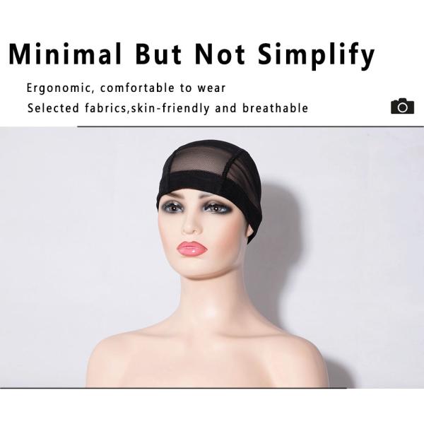 Super Airy Ultra Stretch Adjustable Wig Cap Recycled Wig Base Cap