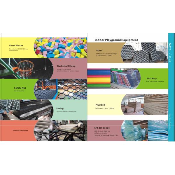 398M2 Big Indoor Trampoline Center Discount Large Children Trampoline with Professional Jumping Zone