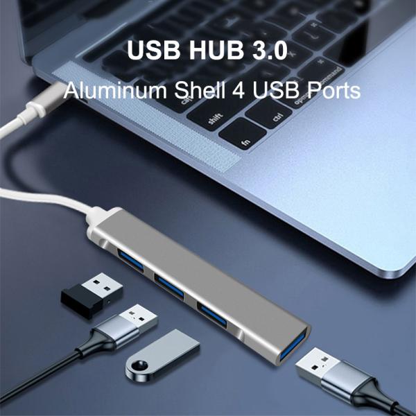 High Speed 4 Port Multi HDMI Type C Usb Splitter Adapter OTG