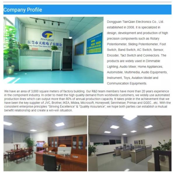 Travel 60mm Slide Potentiometer B100K Linear Resistance For Audio Mixing Console