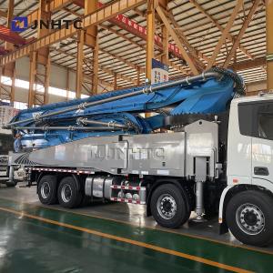 Buy cheap HOWO 8x4 Chassis Concrete Pump Truck 371HP Euro2 product