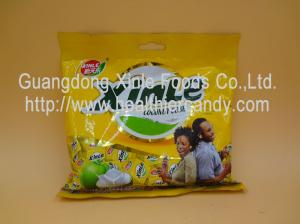 China 2.75 G Individual Coconut Cube Shaped Candy With Coco Powder Bags Packing on sale