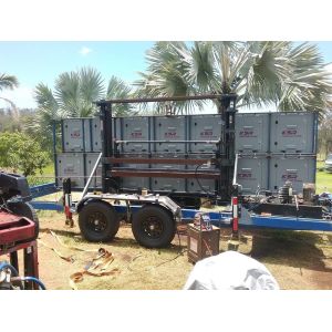 5500cd/m2 7000 Nits P8 Mobile Advertising LED Display