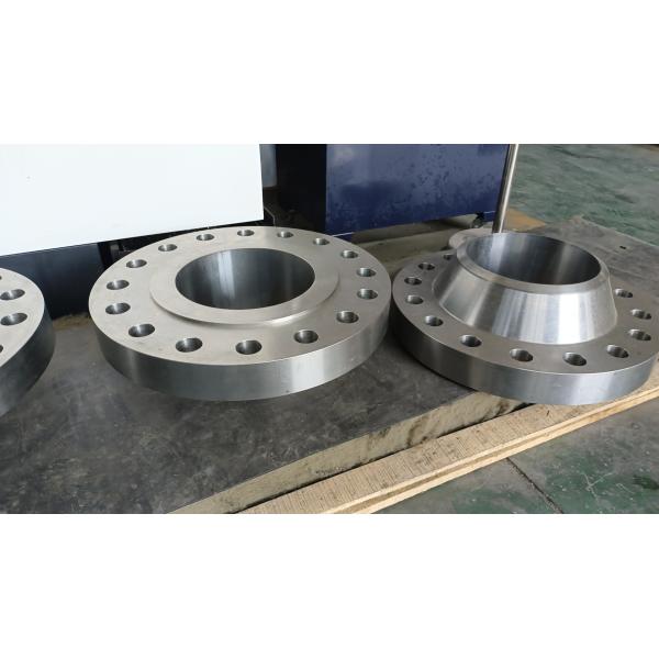 DN100 Class150 PN10 GR2 Titanium Flange Sandblasting Chemical Forging Weld Neck Flange WN