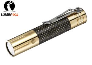Buy cheap High End Personalized LED Flashlights , Mini Brass Unique Flashlights Gifts product