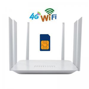 Buy cheap 6 Antenna GSM Modem 5G 1200Mbps WiFi Router For Android Tablet Dual Band product